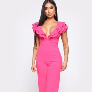 Pink Jumpsuit